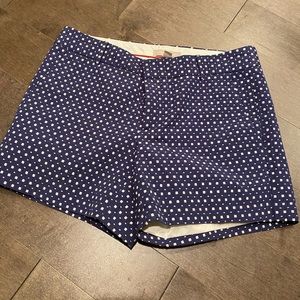 Banana republic shorts checked blue and white